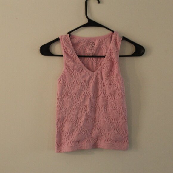 Roselyn Sanchez Pink V Neck Tank Size XS/S - Picture 2 of 8